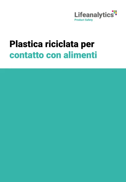 Illustrazione della pubblicazione Product Safety - Plastica riciclata per contatto con alimenti