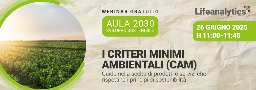 I Criteri Minimi Ambientali (CAM)
