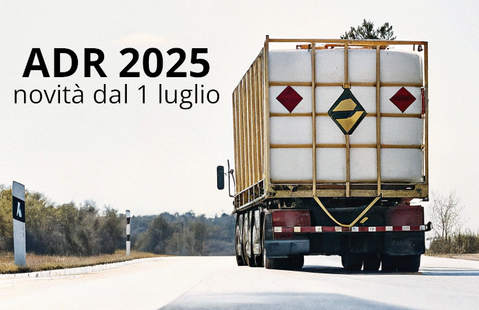 ADR 2025: le novità operative in vigore dal 1 luglio