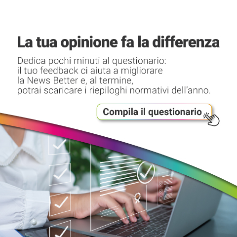 Immagine di una persona al computer che sta compilando un questionario digitale, simbolo del questionario di gradimento di News Better dell'anno 2025 appena concluso