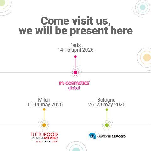 Image illustrating the upcoming fairs in which Lifeanalytics will participate in chronological order