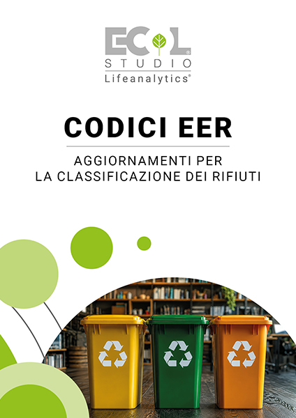 Codici EER per la classificazione dei rifiuti