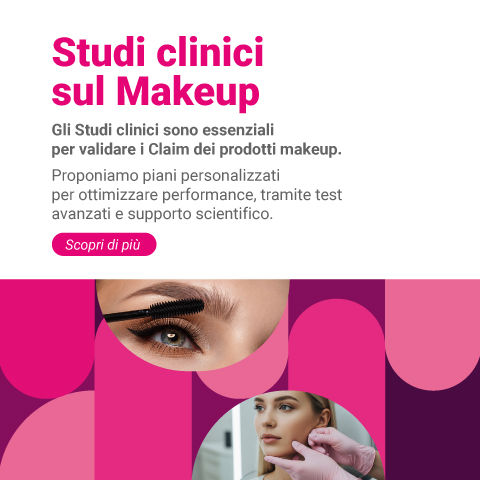 Studi clinici sul makeup per la valutazione dell’efficacia e la validazione dei claim dei cosmetici decorativi, con test avanzati e supporto scientifico della business unit Cosmetic and Medical device di Lifeanalytics