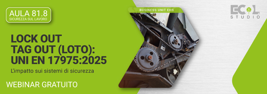 Lock Out Tag Out: UNI EN 17975:2025
