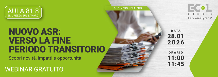 Immagine di una pila di foglie e cartelline su una scrivania, simbolo del webinar gratuito EHS che tratta l'argomento del nuovo AS