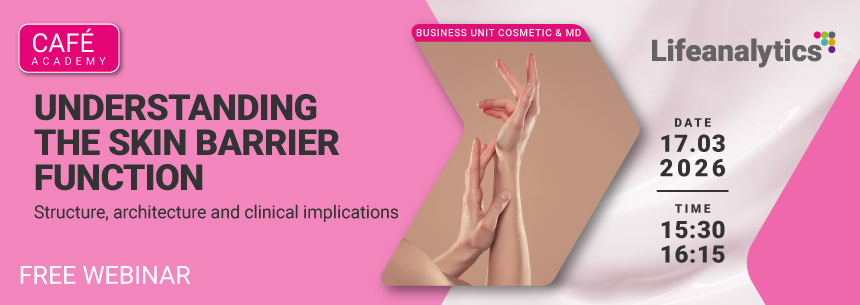 Immagine di due mani che si toccano insieme, simbolo del webinar gratuito cosmetic and medical device che tratta l'argomento del