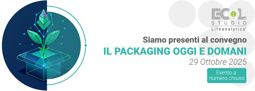 Immagine di una pianta che esce e cresce all'interno di un packaging, simbolo del Convegno Product Safety, 𝑰𝑳 𝑷𝑨𝑪𝑲𝑨𝑮𝑰𝑵𝑮 𝑶𝑮𝑮𝑰 𝑬 