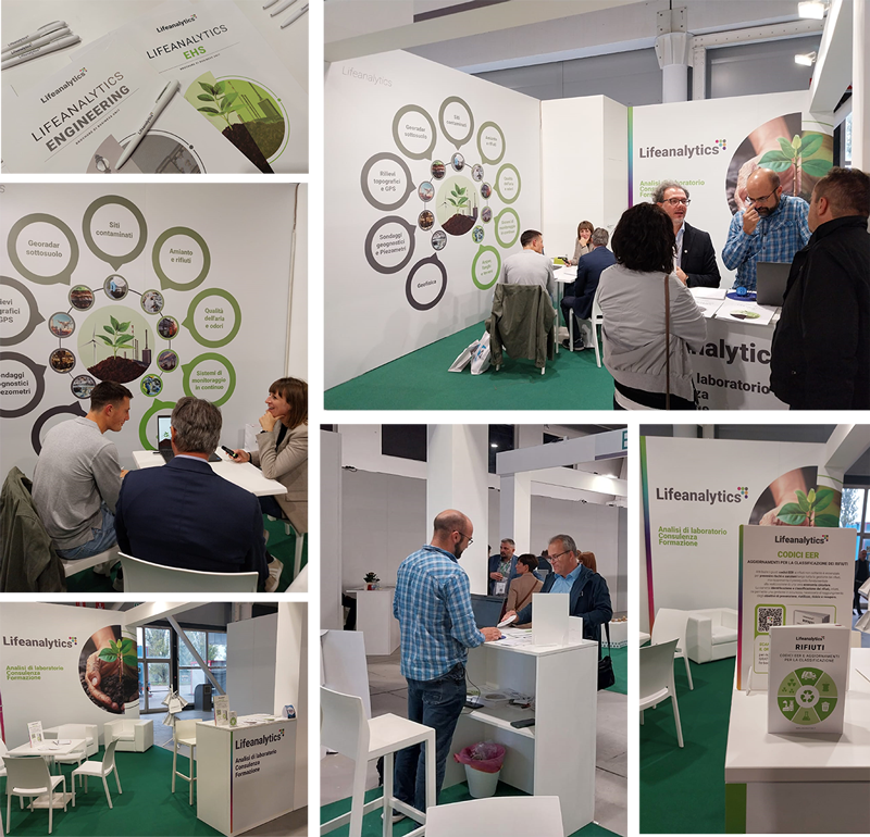 Alcuni scatti della fiera Remtech e gli speech tecnici organizzati dalla business unit EHS di Lifeanalytics