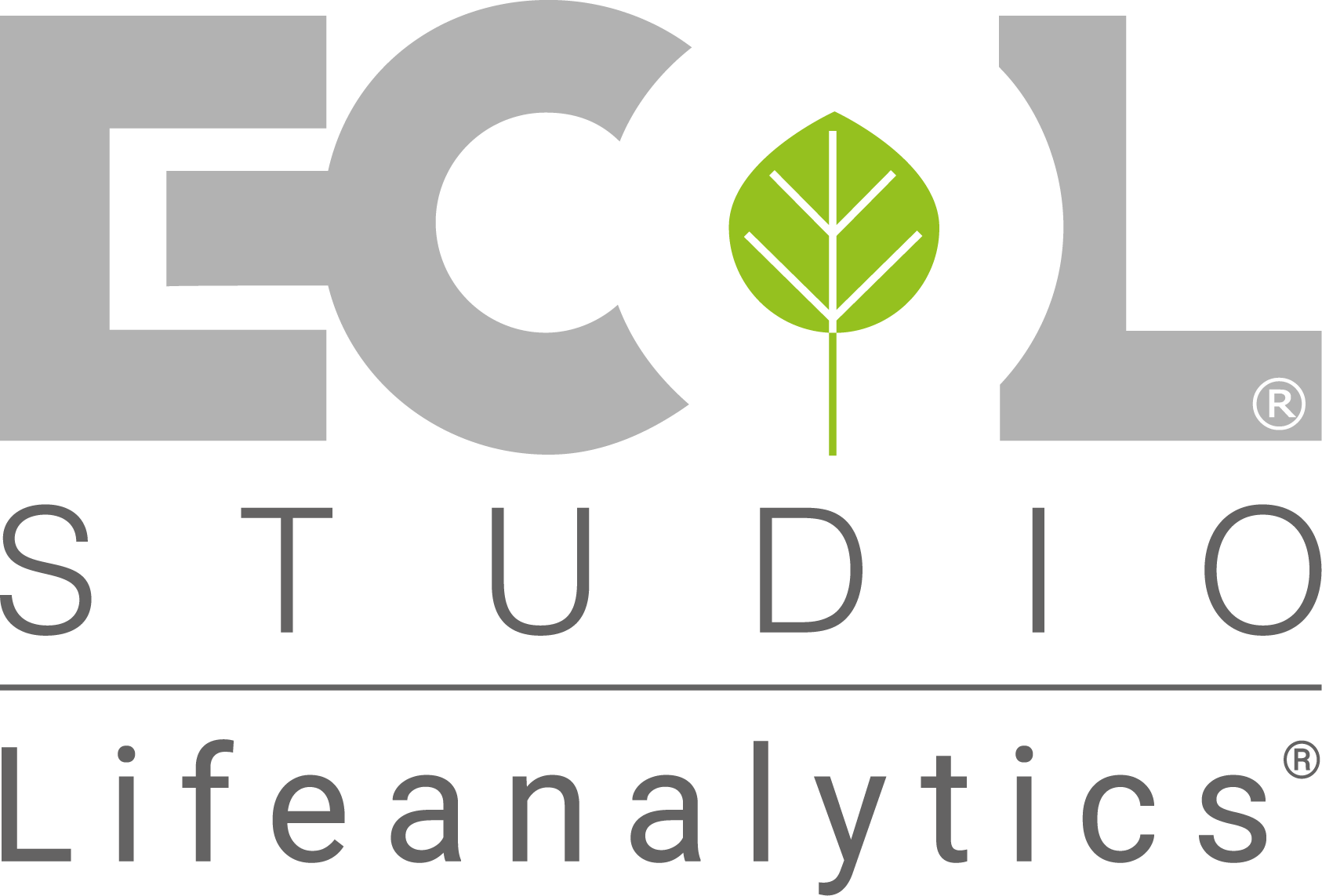 Logo della ragione sociale Ecol Studio, divisione EHS della società Lifeanalytics