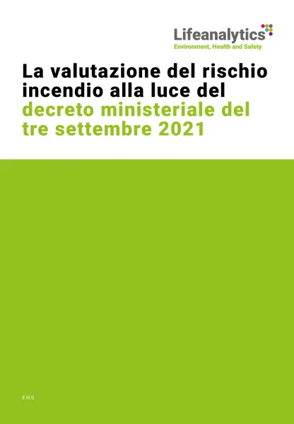 Illustrazione della pubblicazione EHS - Valutazione del rischio incendio