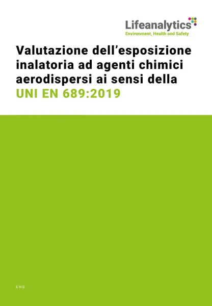 Illustrazione della pubblicazione EHS - Valutazione dell'esposizione inalatoria ad agenti chimici
